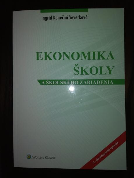 Ekonomika školy a školského zariadenia, 