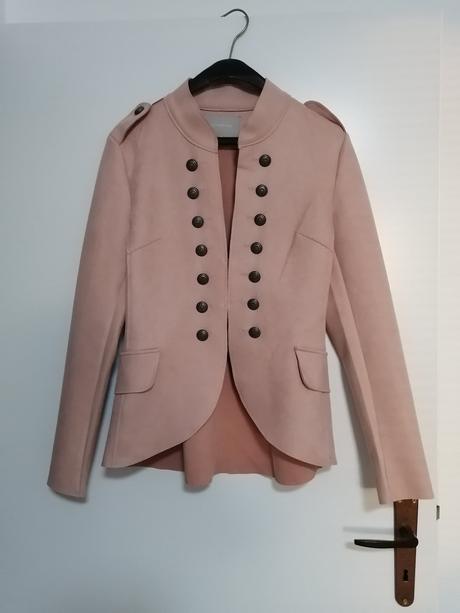 Bunda z imitácie semišu, m