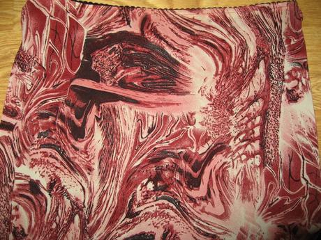 Vzorovaná sukňa sil mar, m