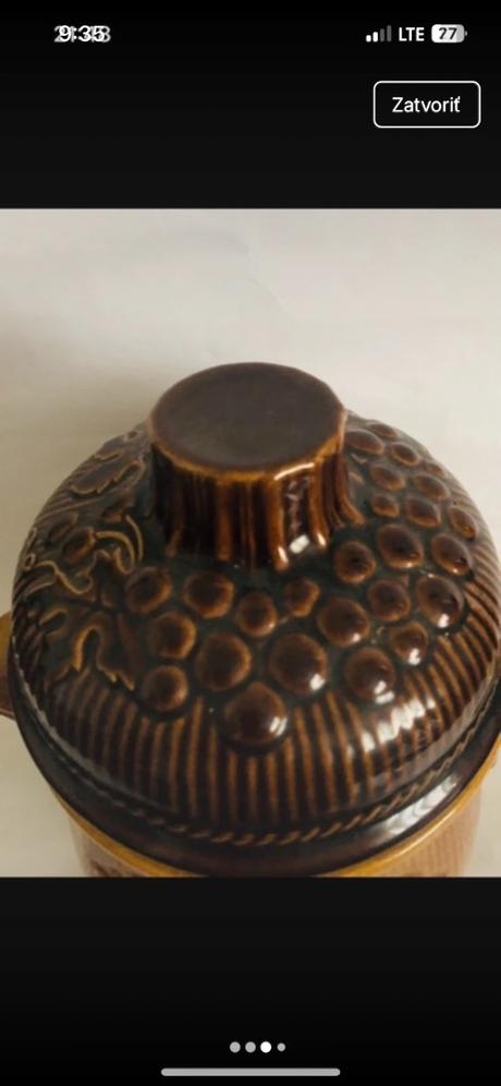 Rumtopf motiv ovocie jablko nadobakrcah stav rozme,