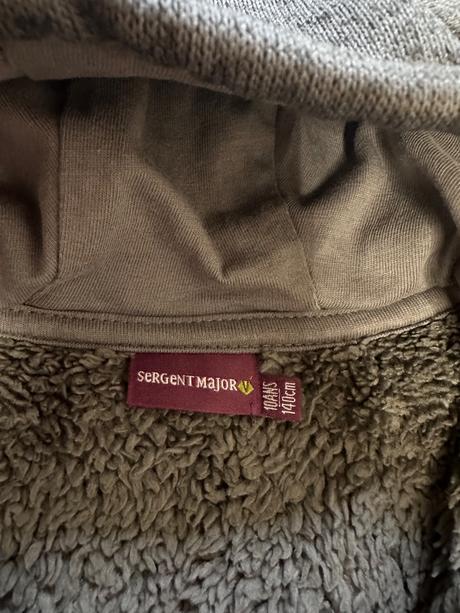 Teplúčka mikina, sergent major,140