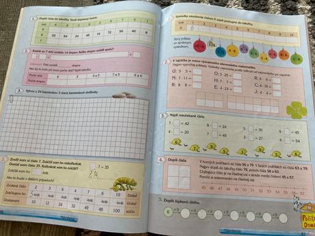 Matematika pre 3.ročník zš, 1. časť pracovný zošit, 