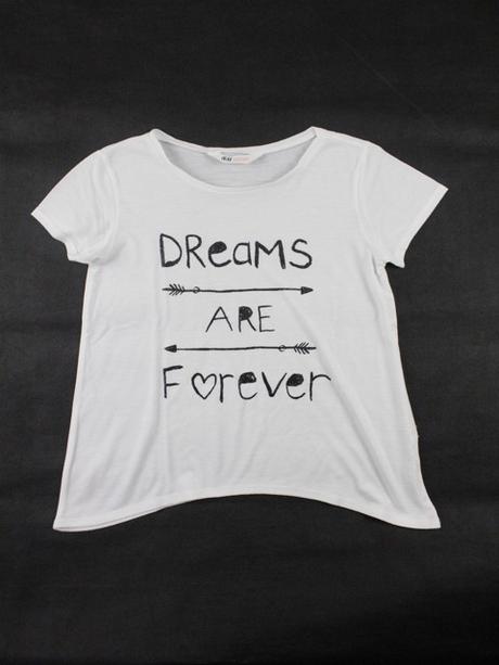 Biele tričko h&m veľ. 10-12 r., h&m,146