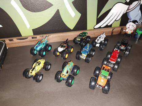 Monster truck autíčka, 