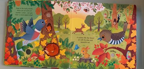 Zvuková knižka woodland sounds, 