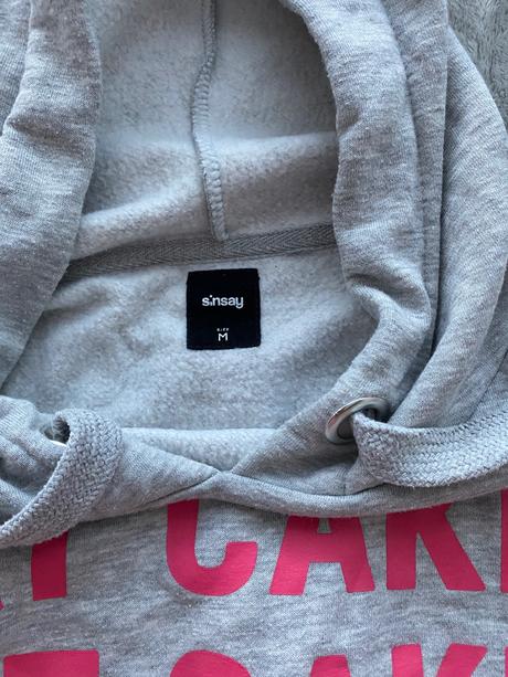 Mikina s kapucou, sinsay,m