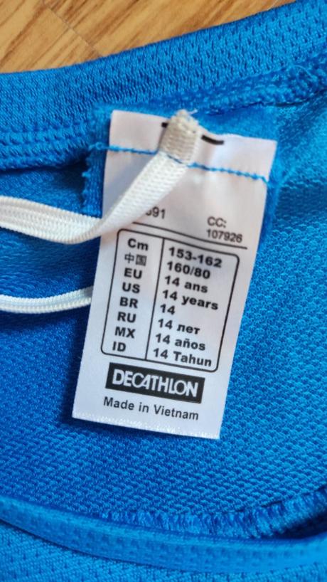 Chlapčenské funkčné tričko, quechua,158