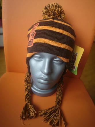 Scooby doo čiapka veľkosť 1-3 roky, 80 / 86 / 92 / 98