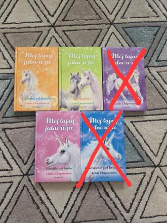 Knižky môj tajný jednorožec,