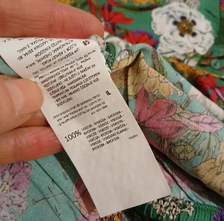 Zelená kvietkovaná blúzka, reserved,44