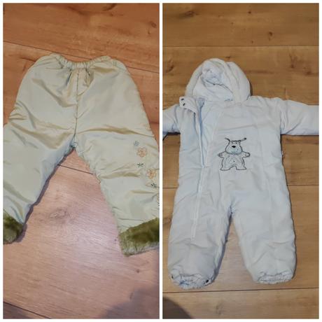 Zimný overal a nohavice, 86