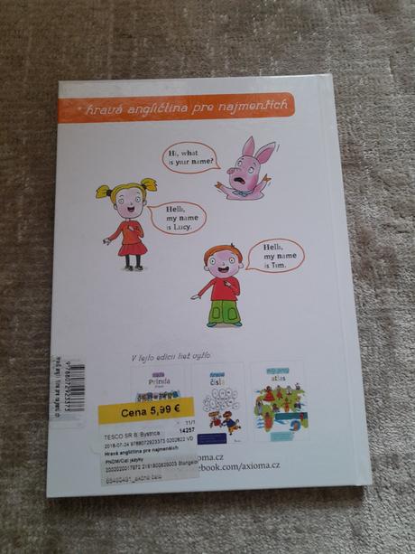 Predám knižku hravá angličtina pre najmenších, 