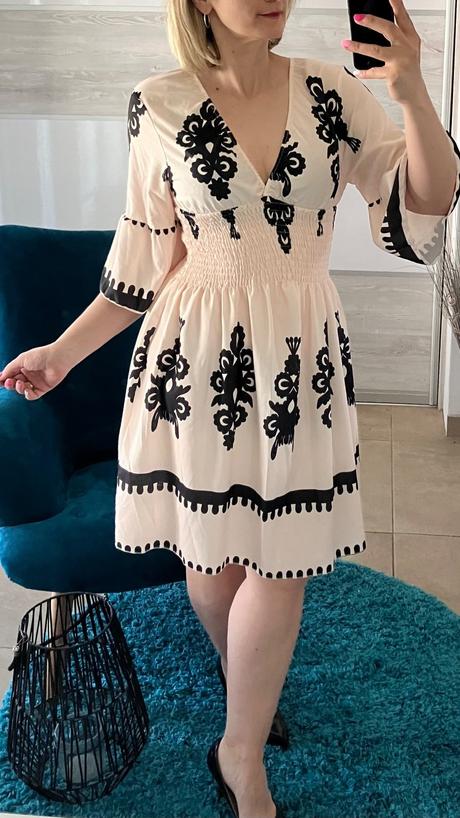 Dámske vzorované šaty (uni), l / m / s