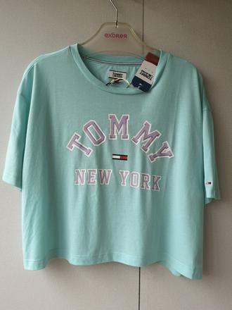 Tommy hilfiger dámske tričko veľkosť xl, tommy hilfiger,xl