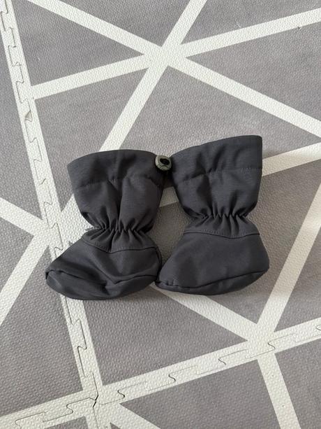 Stoftshellové merino capačky malinky 12,5 cm, 17