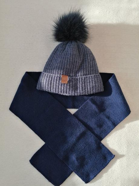 Chlapčenská zimná čiapka + šál, 104