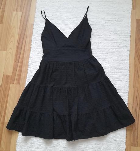 Madeirové šaty na ramienka, s