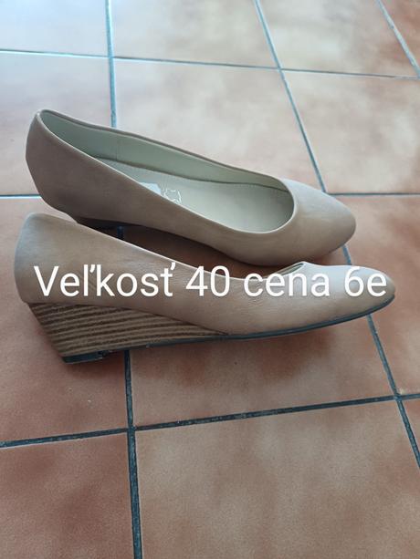 Dámske topanky, 40