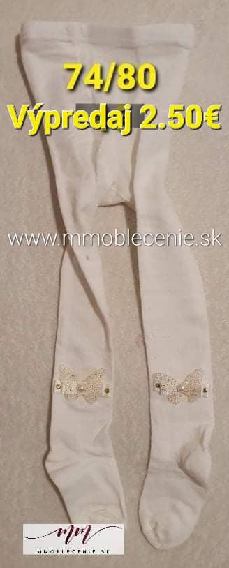 Pančuchy detské - ozdoba, 74 / 80
