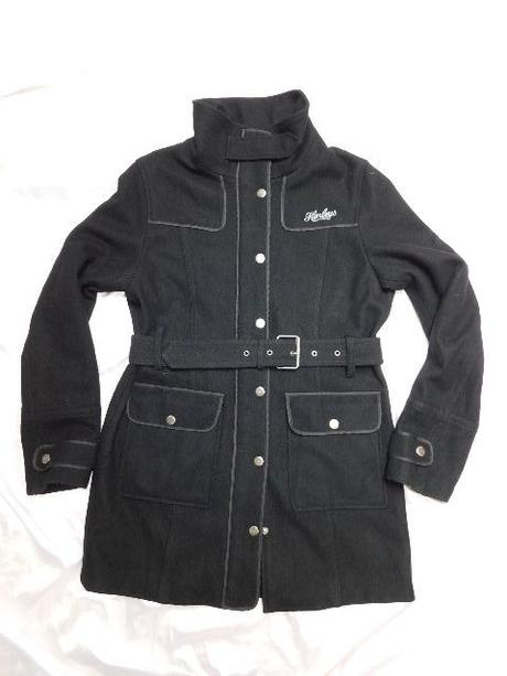 Damsky trendy vlneny kabatik, 38