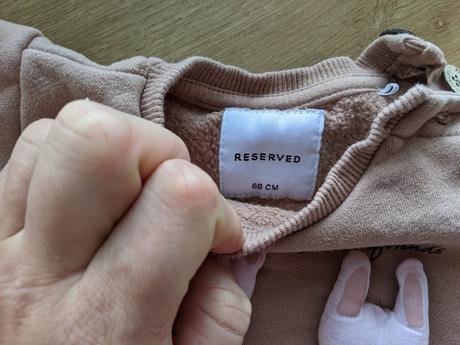 Mikina reserved, reserved,68