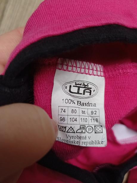 Tepláky lta, slovenka,98