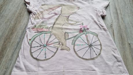 Tricko next zajac na bicykli, next,98