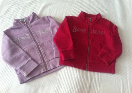 Značkové mikinky, benetton,80