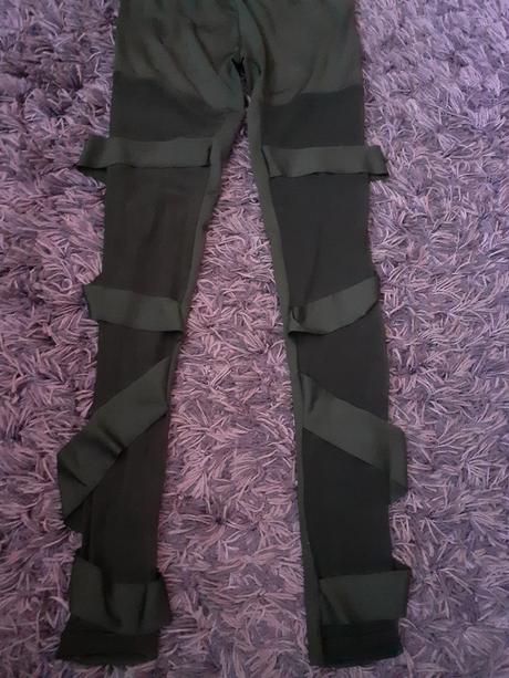 Priehľadné legíny veľ. s, s