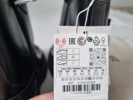 Čižmy zara, zara,37