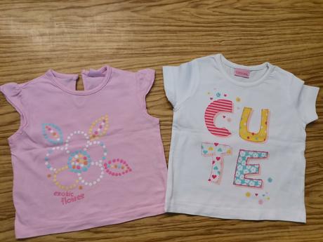 Dievčenské tričká č. 86 2ks, cherokee,86
