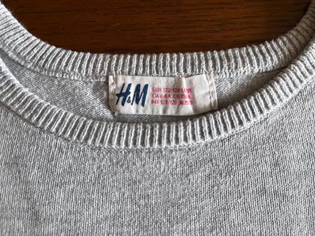 Pulóver s aplikáciou zajačika 122/128, h&m,122