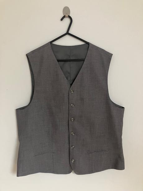 Vintage pánska vesta tailored aesthetic / ove, 50