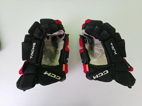 Hokejové rukavice ccm hg tacks xf pro jr - 30 cm, ccm,m