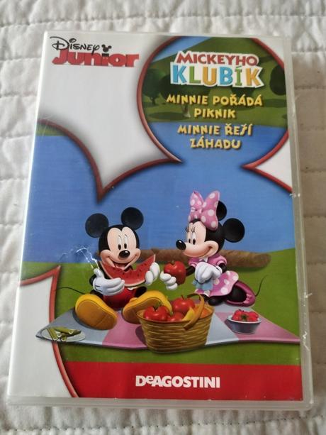 Detské dvd mickeyho klubík,