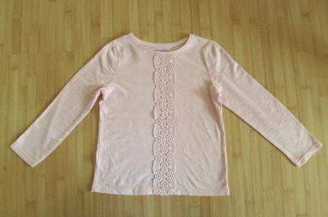 Tričko s čipkou, f&f,110