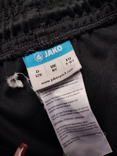 Jako športové dlhé nohavice, 128