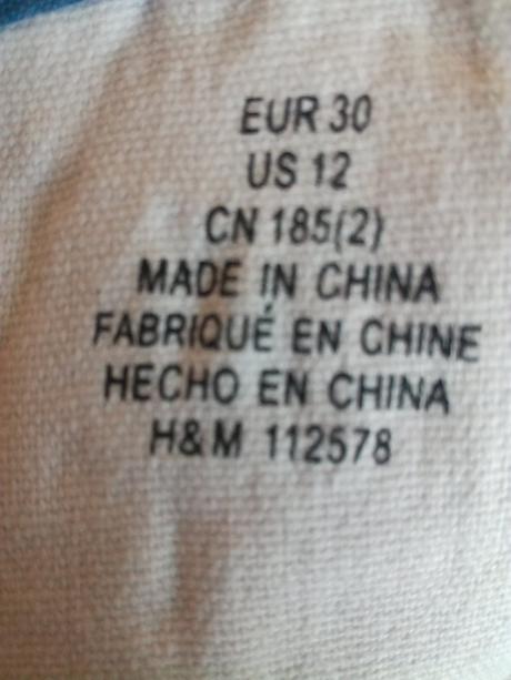 Platenky, h&m,30