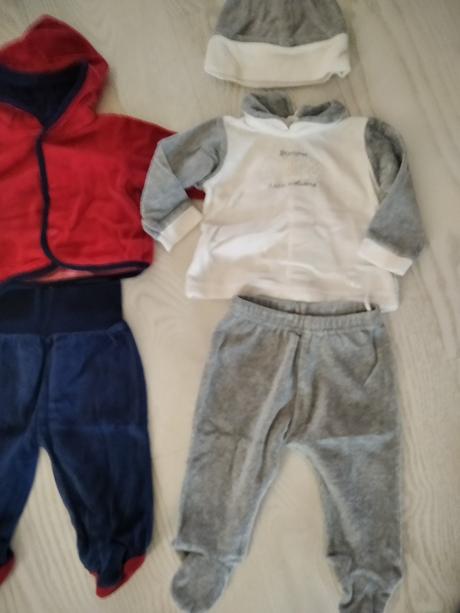 Velurove komplety veľkosť 62, 50–62