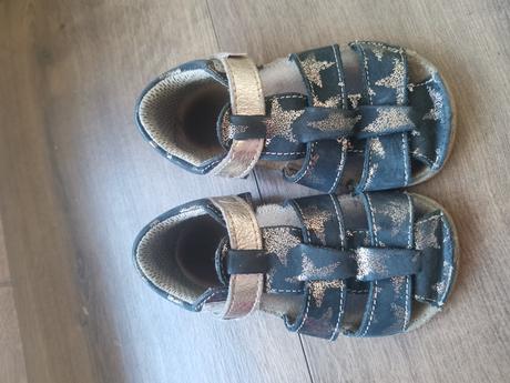 Kožené barefoot sandalky, 25