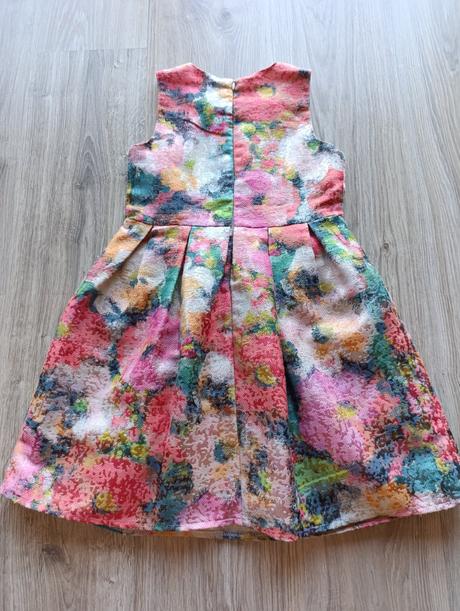 Dievčenské kvetované šaty, young dimension,128