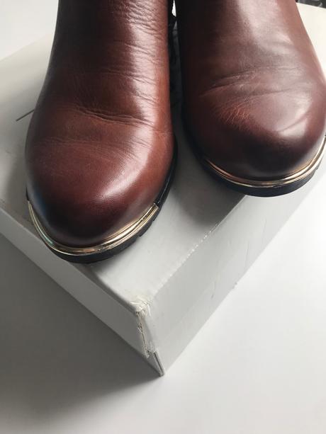 Kožené topánky caprice, 39