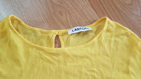 Žlté blúzkové tričko v. 40, 40