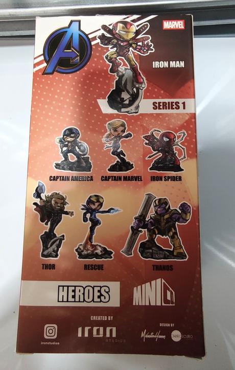 Marvel iron man zberateľská figúrka iron studios,