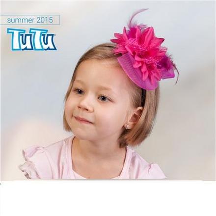 Elegantný fascinátor pre malú slečnu tutu,