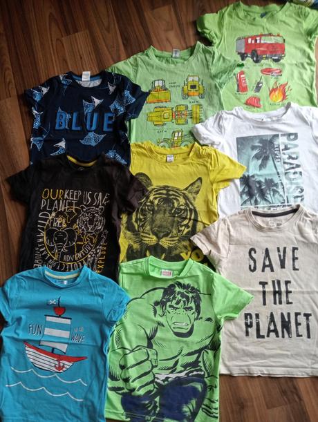 Balík tričiek, 104–116