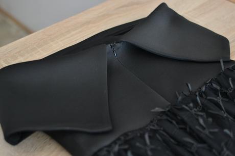 Čierne spoločenské šaty 36, 36