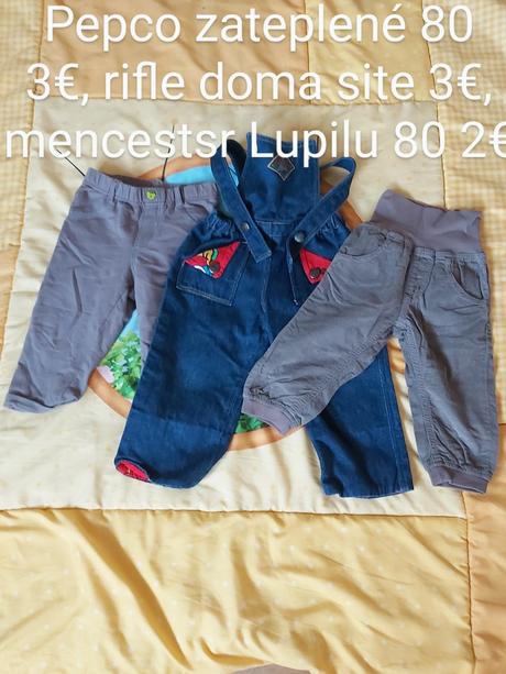 Zateplené nohavice 80, pepco,80