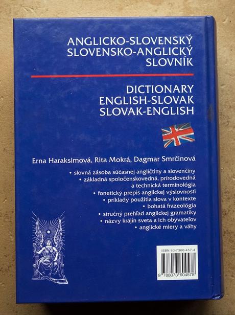 Anglicko-slovenský slovensko-anglický slovník, 