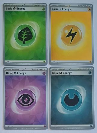 Pokémon karty "energy" (9),